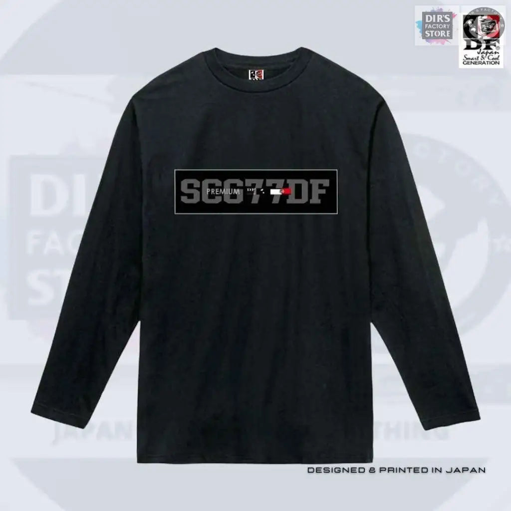 Tl-06Dfj Scg77Df Premium 005.Black Shirts & Tops