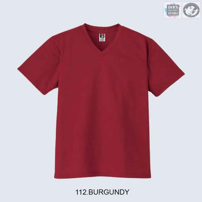 Ts-00337-Avtdf 112.Burgundy / S Shirts & Tops