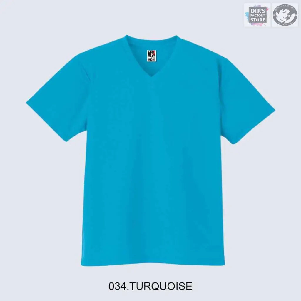 Ts-00337-Avtdf 034.Turquoise / S Shirts & Tops